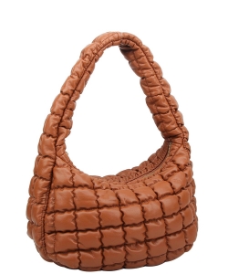 Fashion Puffy Shoulder Bag HQ128 TAN